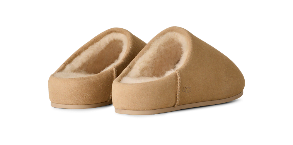 Women's Water-Resistant Suede Slip-On - Black