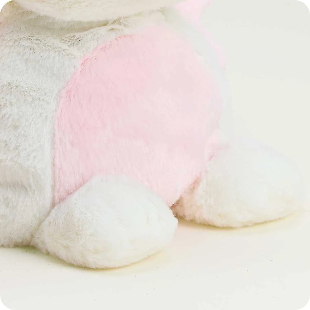 White Bat Microwavable Plush