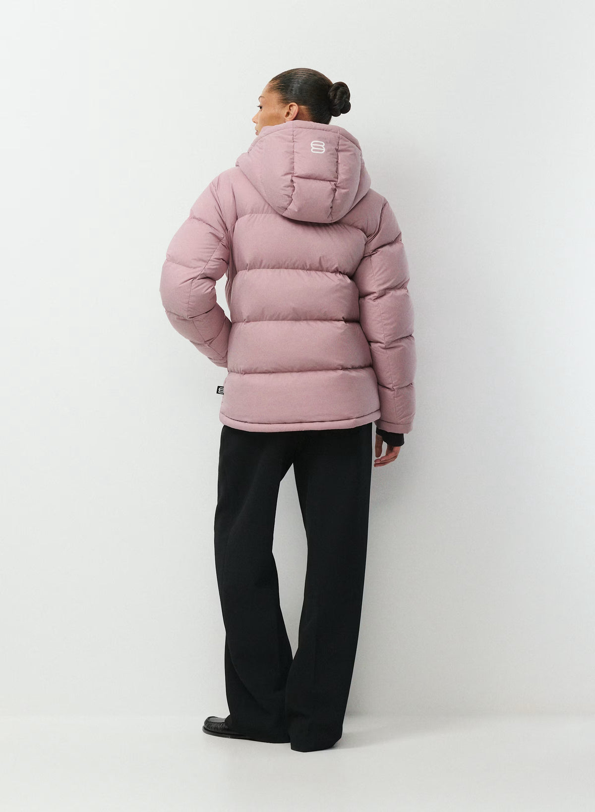 Long Down Puffer Jacket - Blue