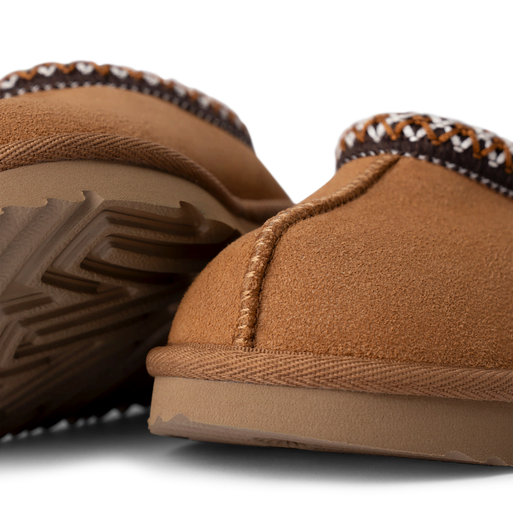 Toddler Suede Slip-On Slipper - Black
