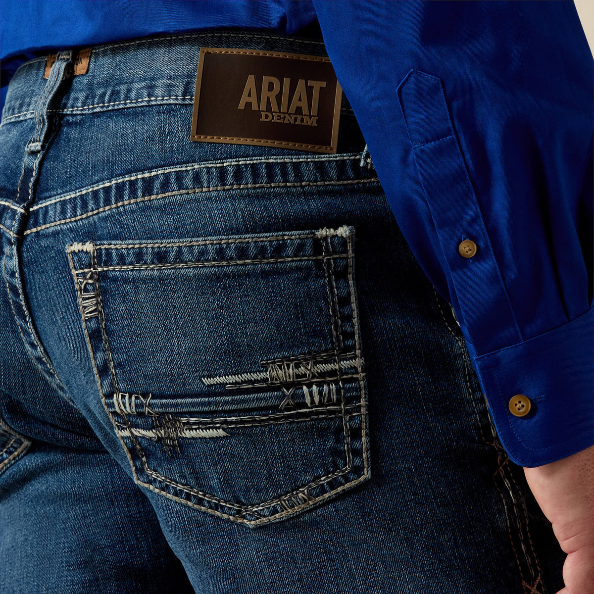 Men's Relaxed Stretch Bootcut Jeans - Summit