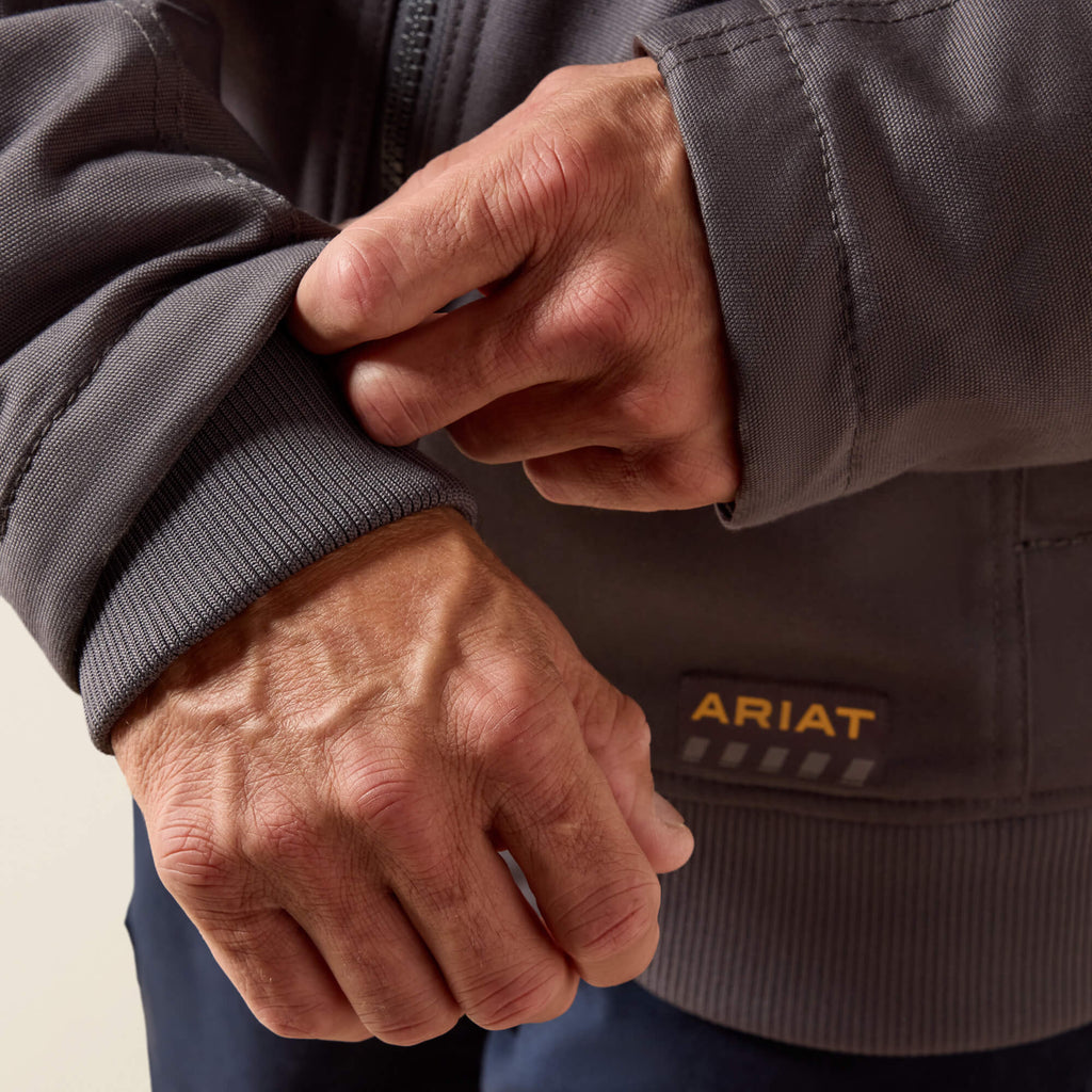 Men's Water-Repellent Sherpa-Lined Work Jacket