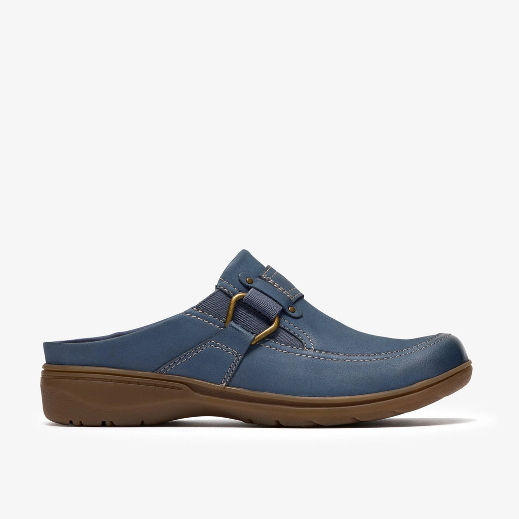 Nubuck Slip-On Casual Shoe - Denim Blue