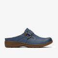 Nubuck Slip-On Casual Shoe - Denim Blue