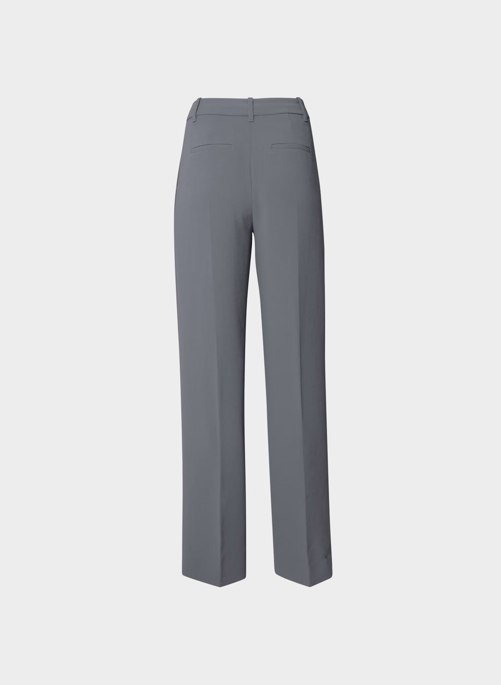 High-Rise Wide-Leg Crepe Trousers - Sand