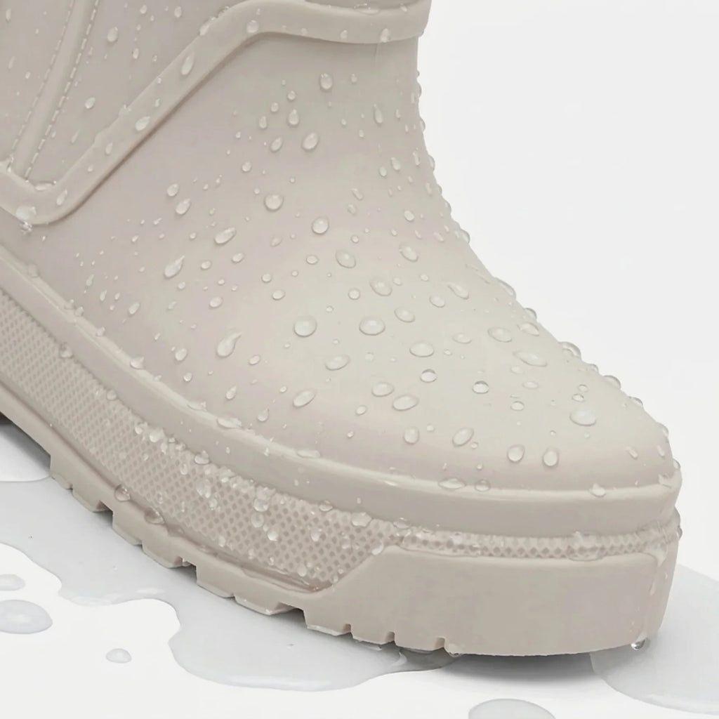 Kids' Insulated Waterproof Rain Boots - Black