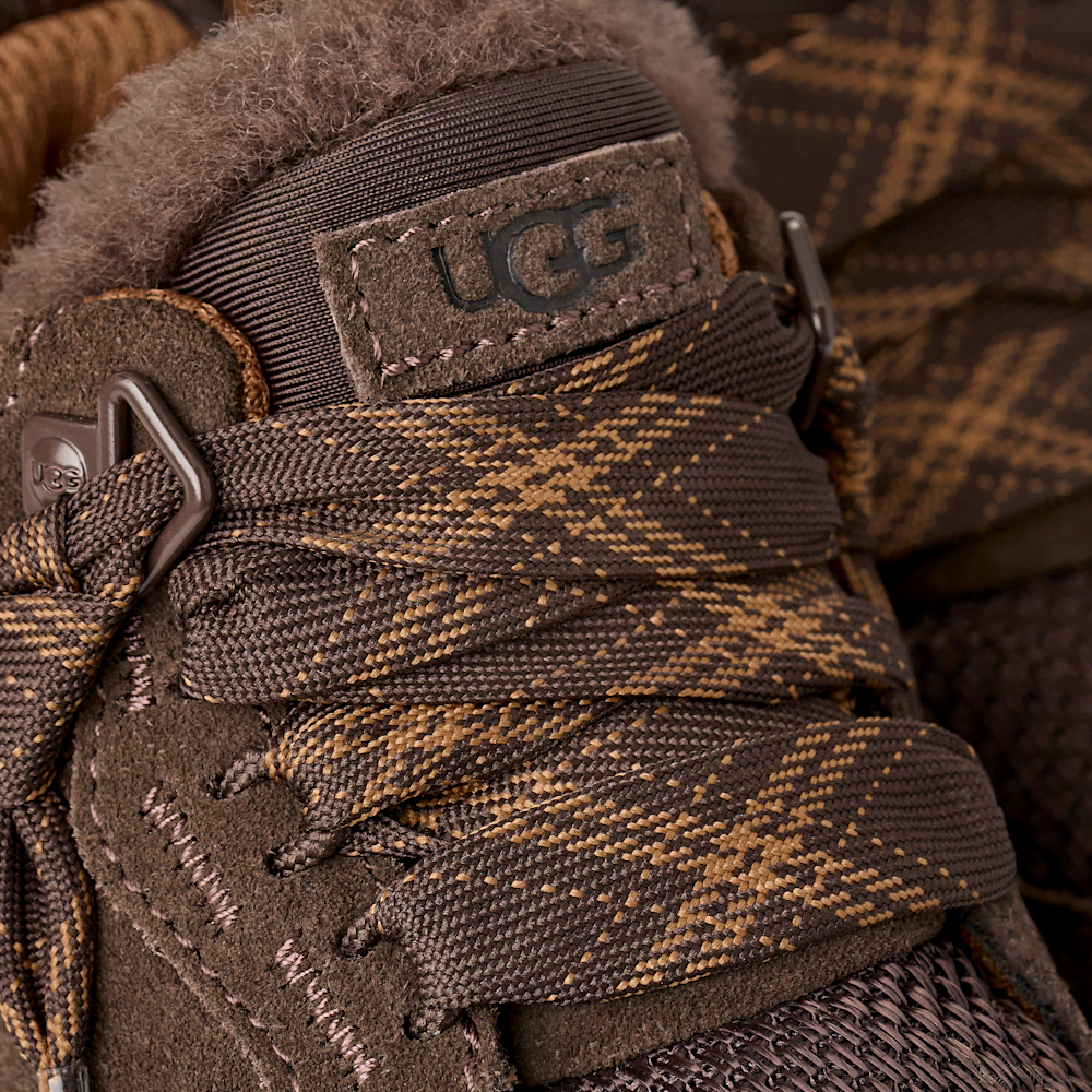 Toddler Suede and Mesh Sneaker - Brown