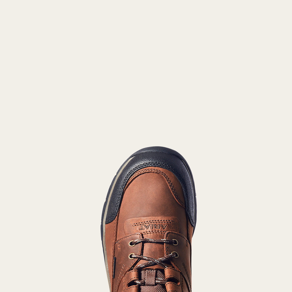 Waterproof Lace-Up Trail Riding Boot - Copper