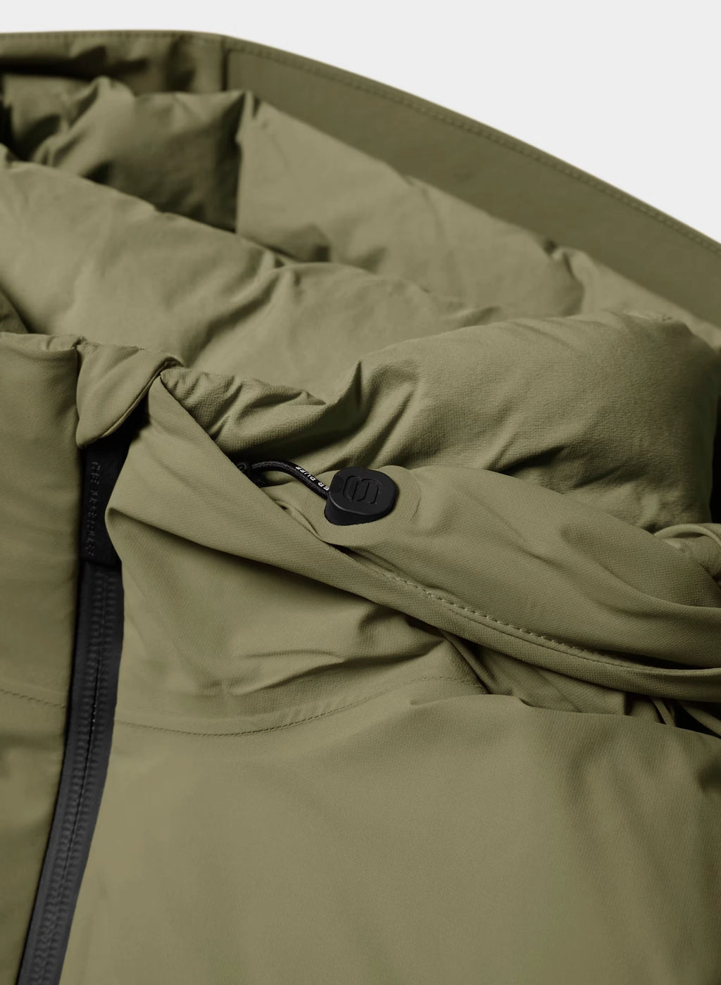 Waterproof Long Down Puffer Coat - Gray