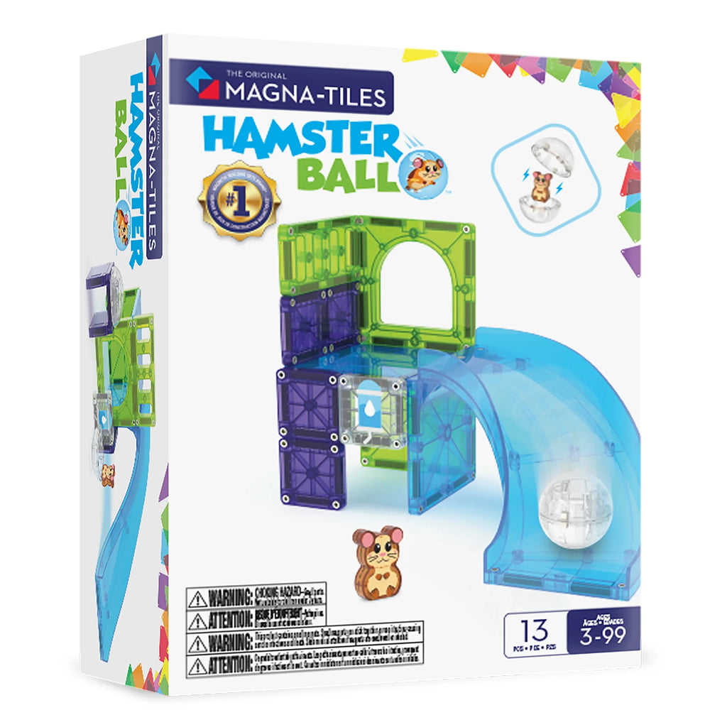 Magnetic Hamster Ball Building Set - 13 Pieces