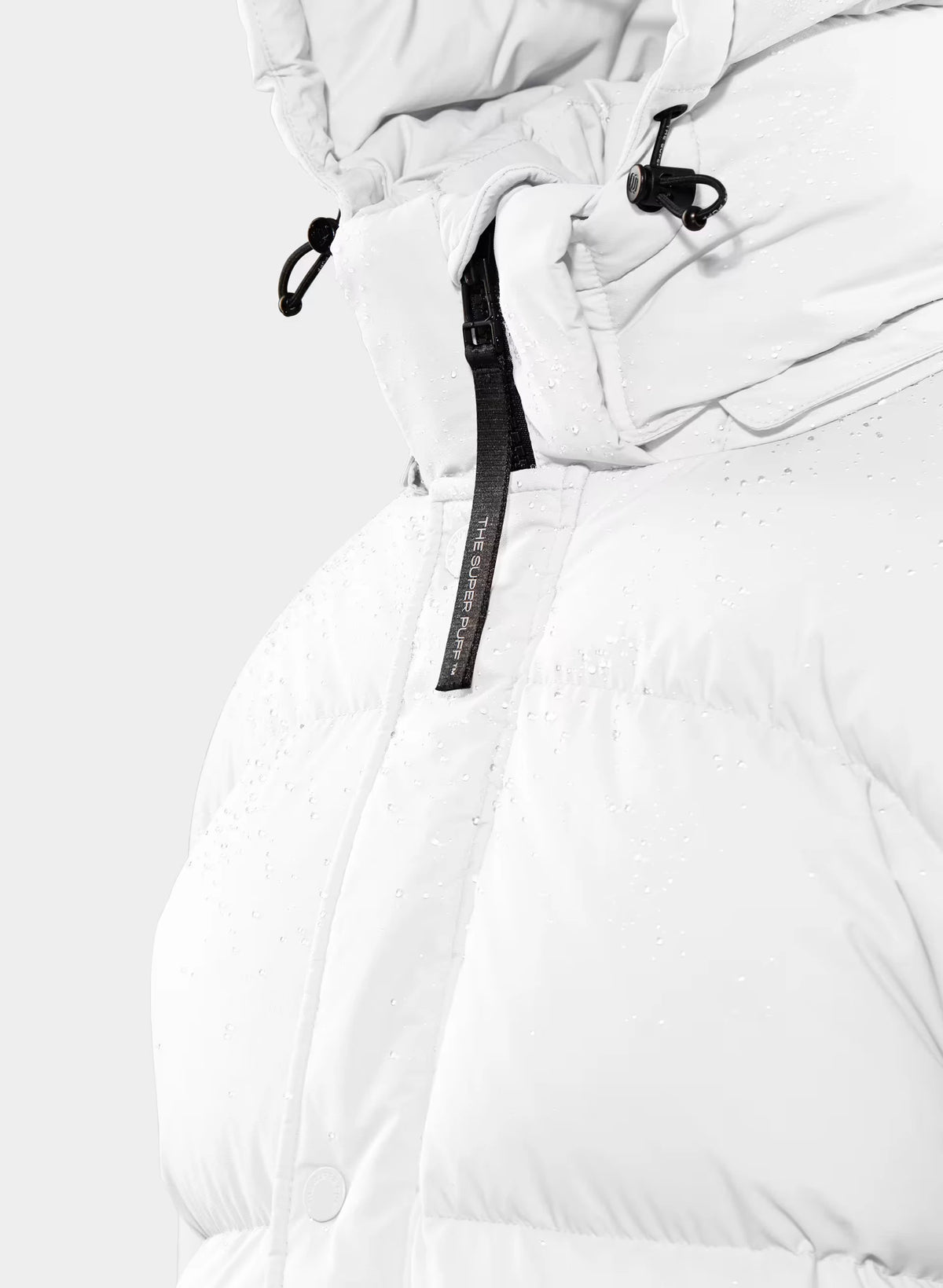 Short Down Puffer Jacket - Blue