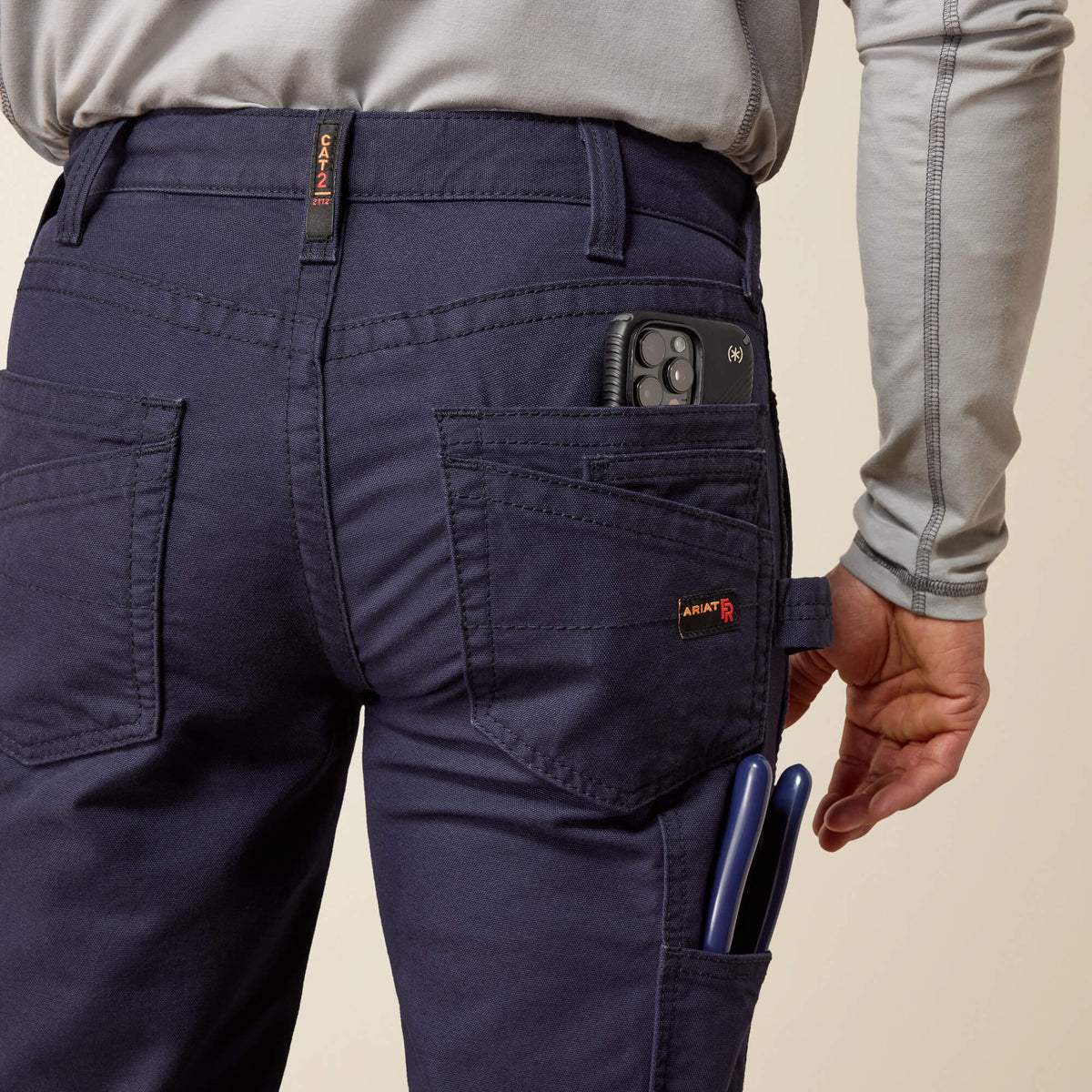 Men's Flame-Resistant Relaxed Bootcut Work Pants