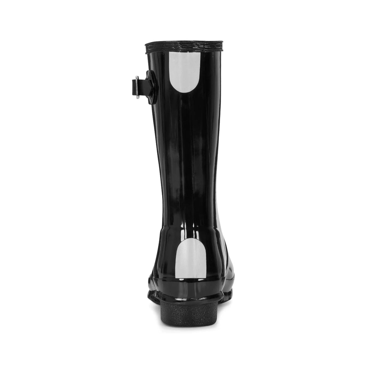 Kids' Glossy Rain Boots - Black