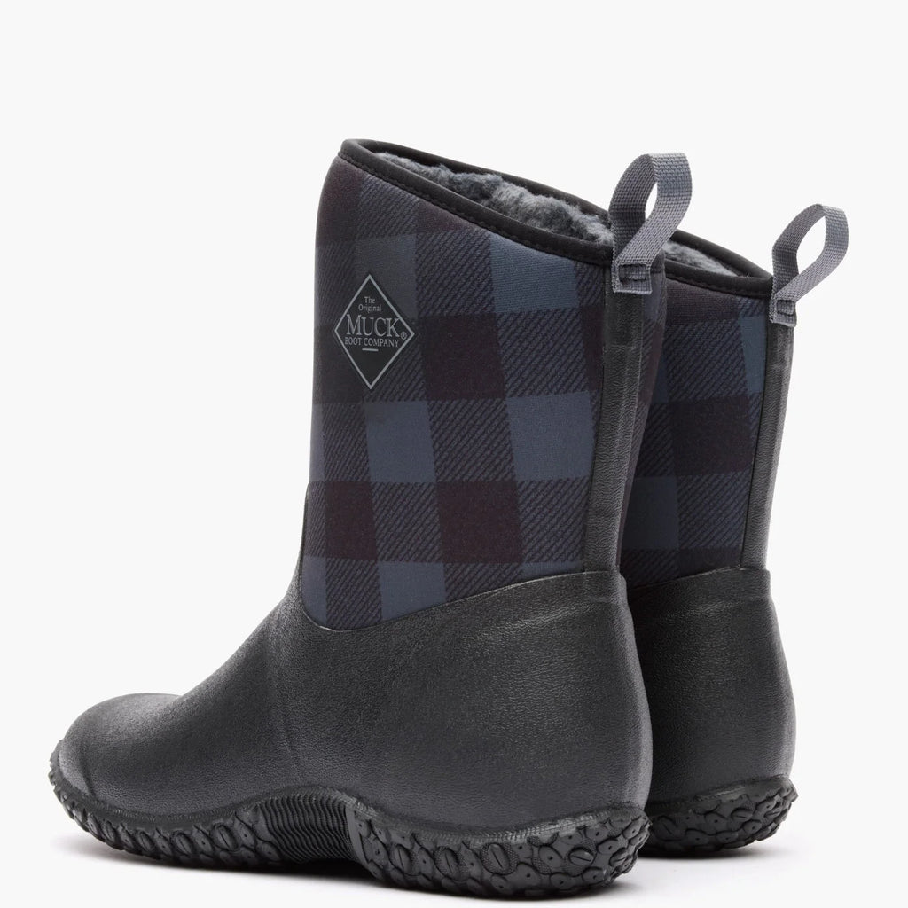 Women's Waterproof Fleece-Lined Mid Boots - Plaid