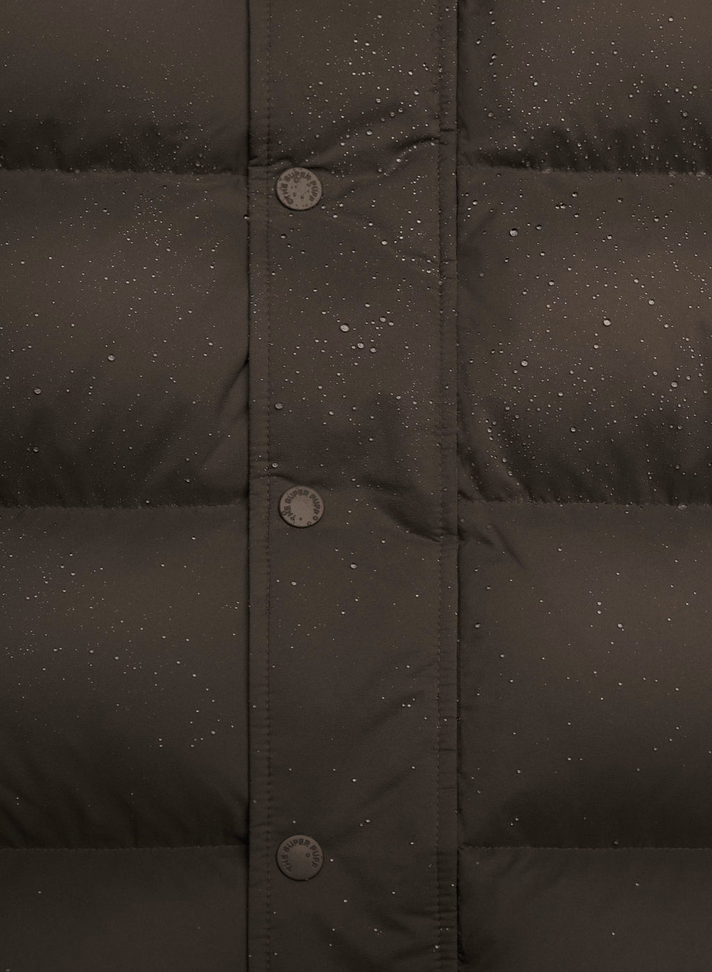 Long Down Puffer Jacket - Blue