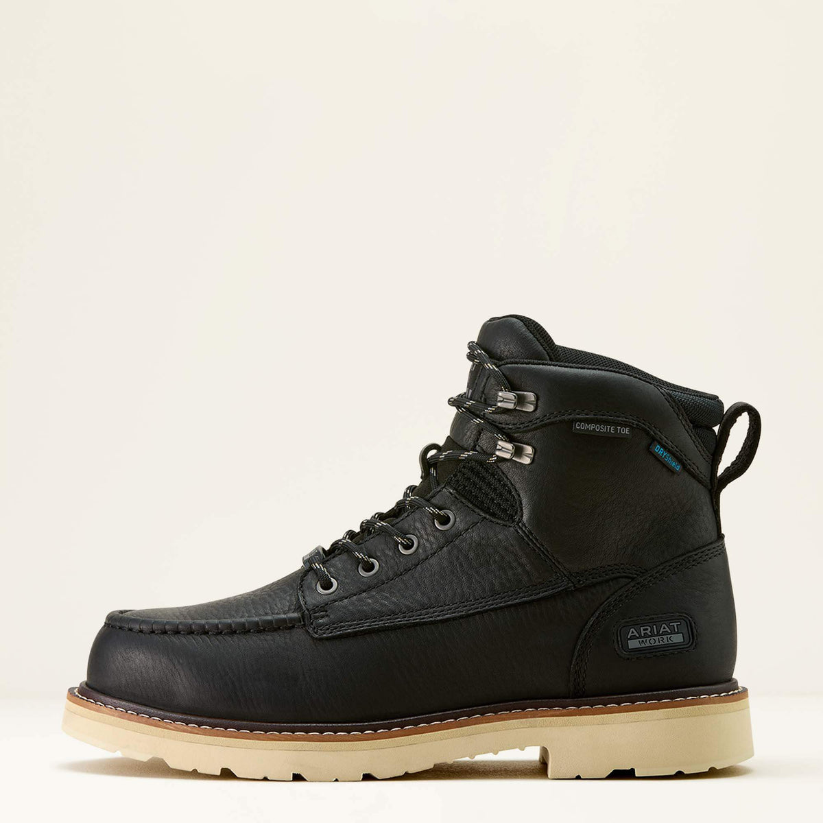 Men's Waterproof Composite Toe Work Boots - Brown