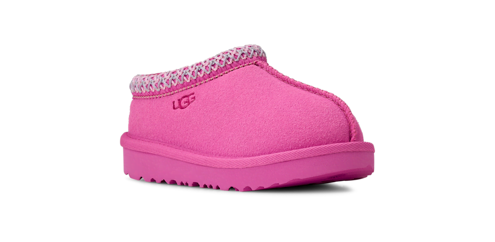 Toddler Suede Slip-On Slipper - Black