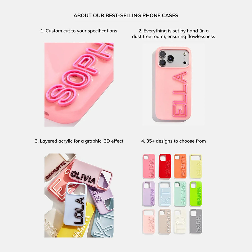 Personalized Smartphone Case - Blush Pink