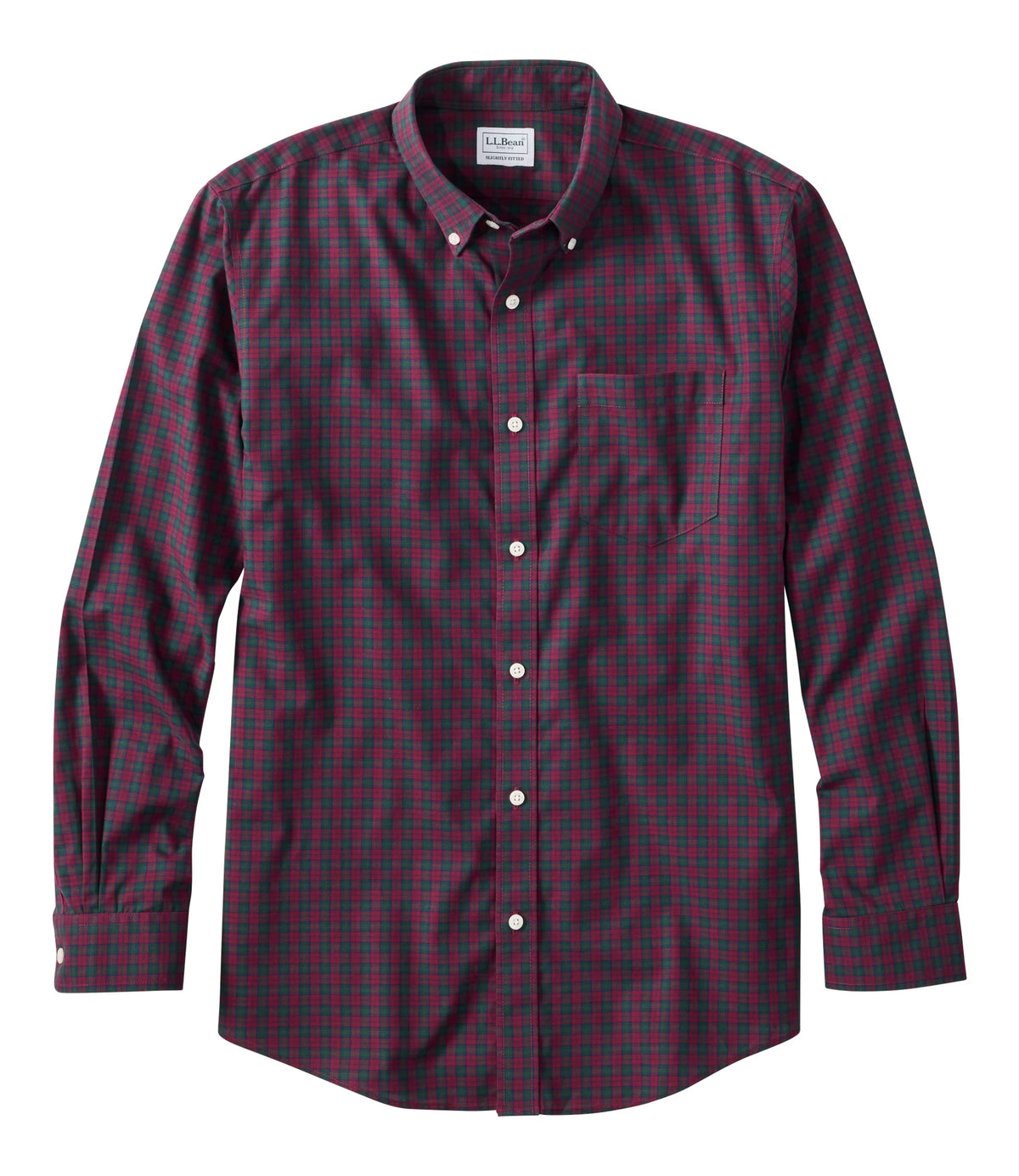 Men's Wrinkle-Resistant Check Shirt - Blue