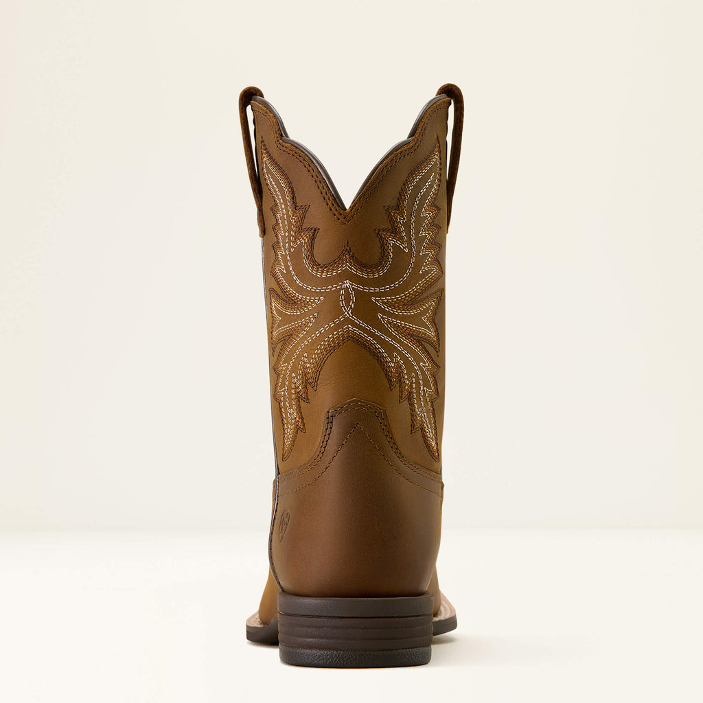 Kids' Wide Square Toe Western Boot - Pink