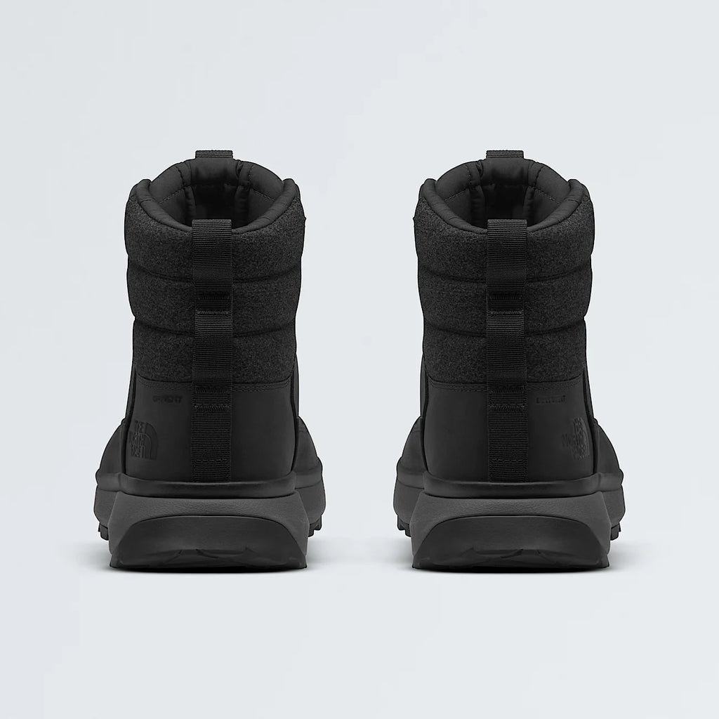 Men's Waterproof Leather Boots - Black
