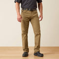 Men's Relaxed Stretch Canvas Work Pants - Khaki