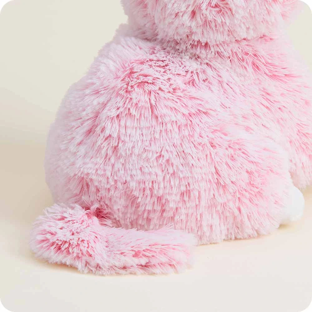 Microwavable Weighted Kitten Plush - Pink