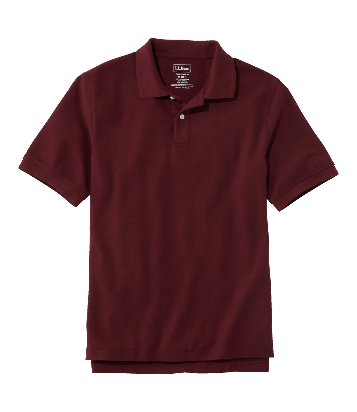 Men's Cotton Piqué Polo Shirt - Black