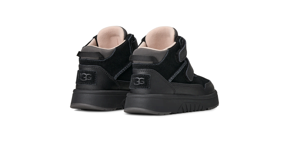 Toddler Leather And Suede Sneaker - Chestnut