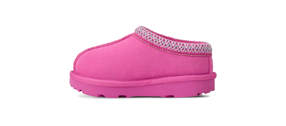 Toddler Suede Slip-On Slipper - Black