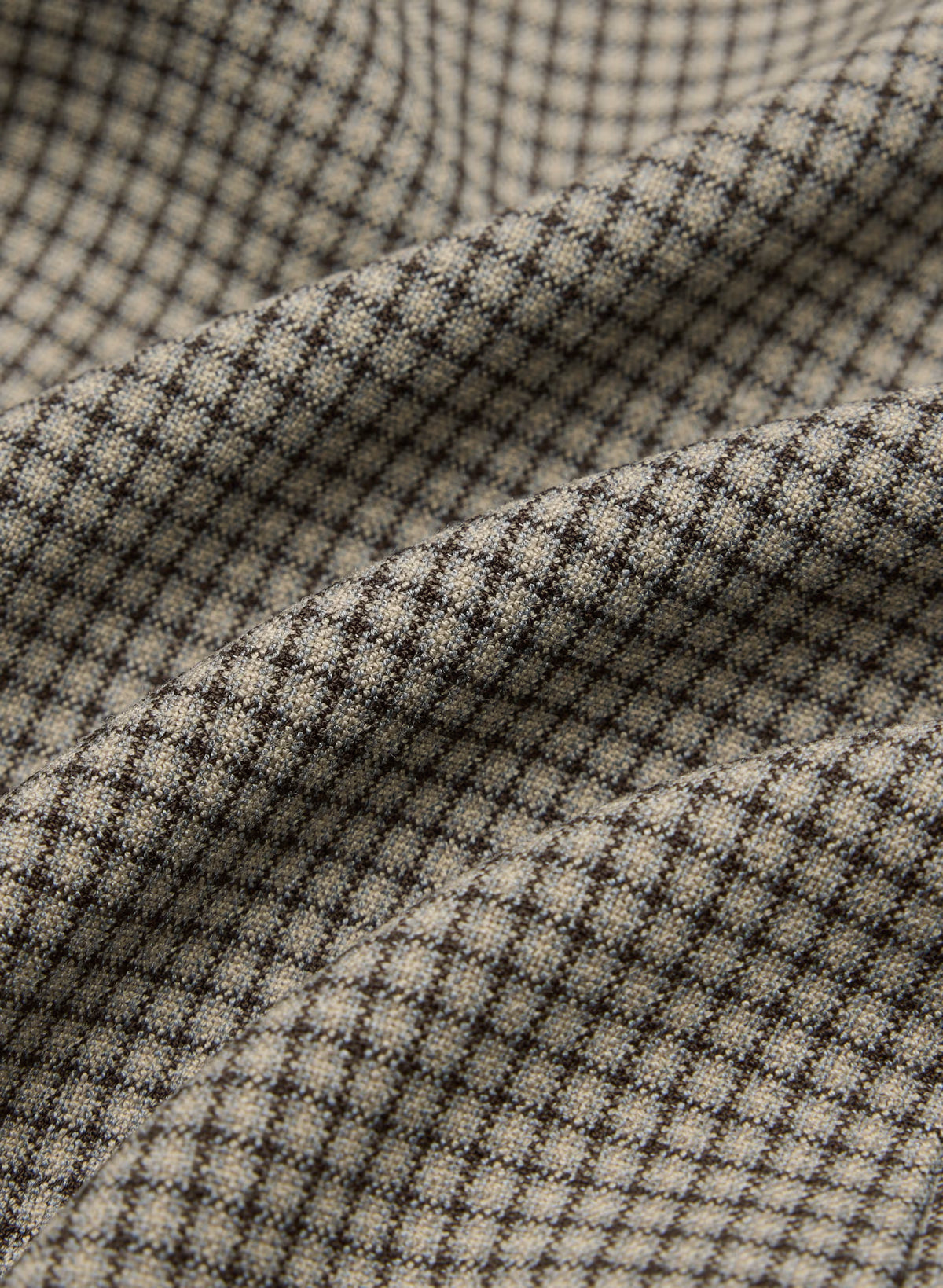 Single-Breasted Stretch Blazer - Check