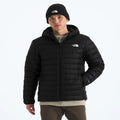 Men's Hooded Down Jacket - Black