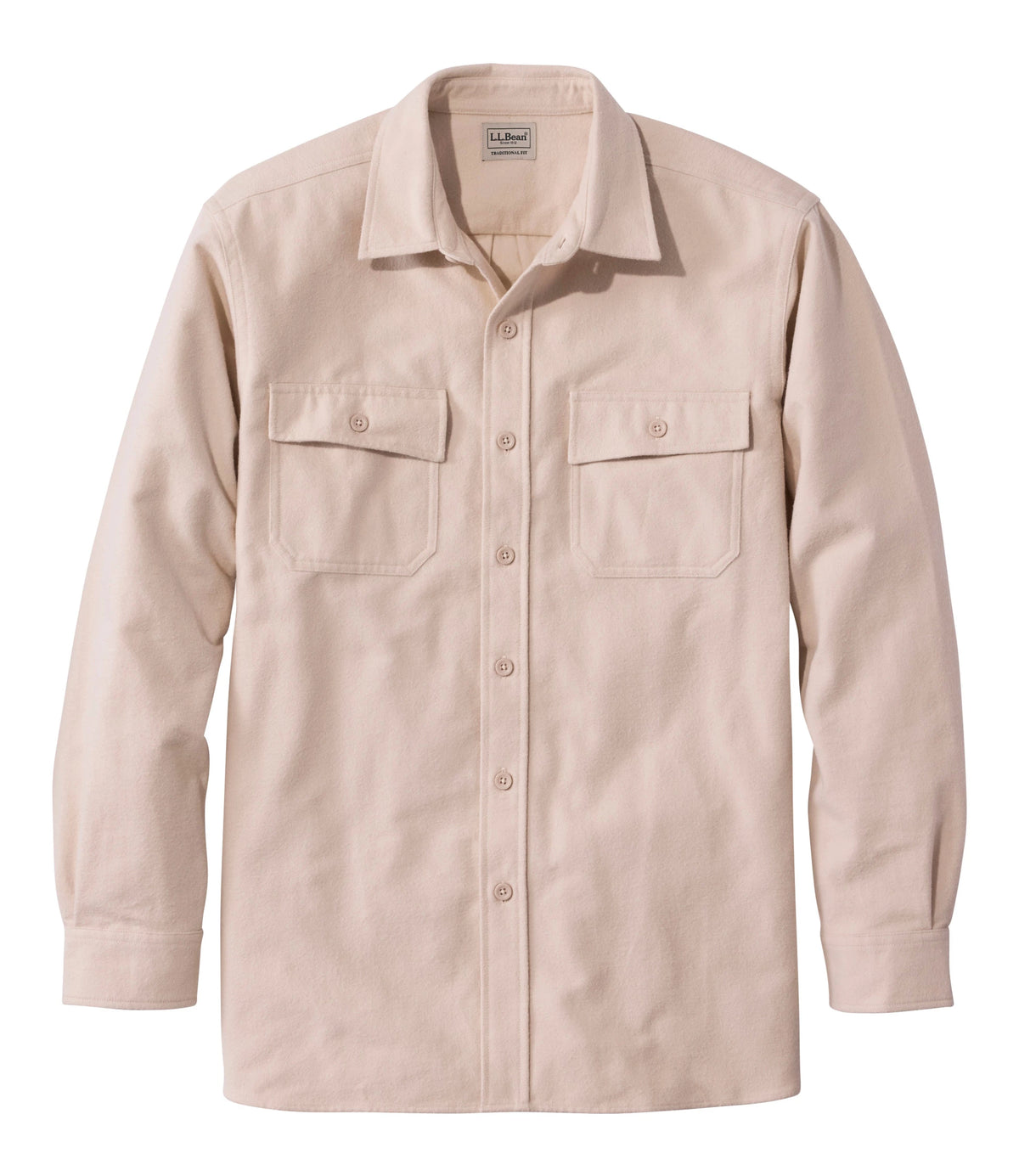 Men's Heavyweight Flannel Button-Up Shirt - Gray