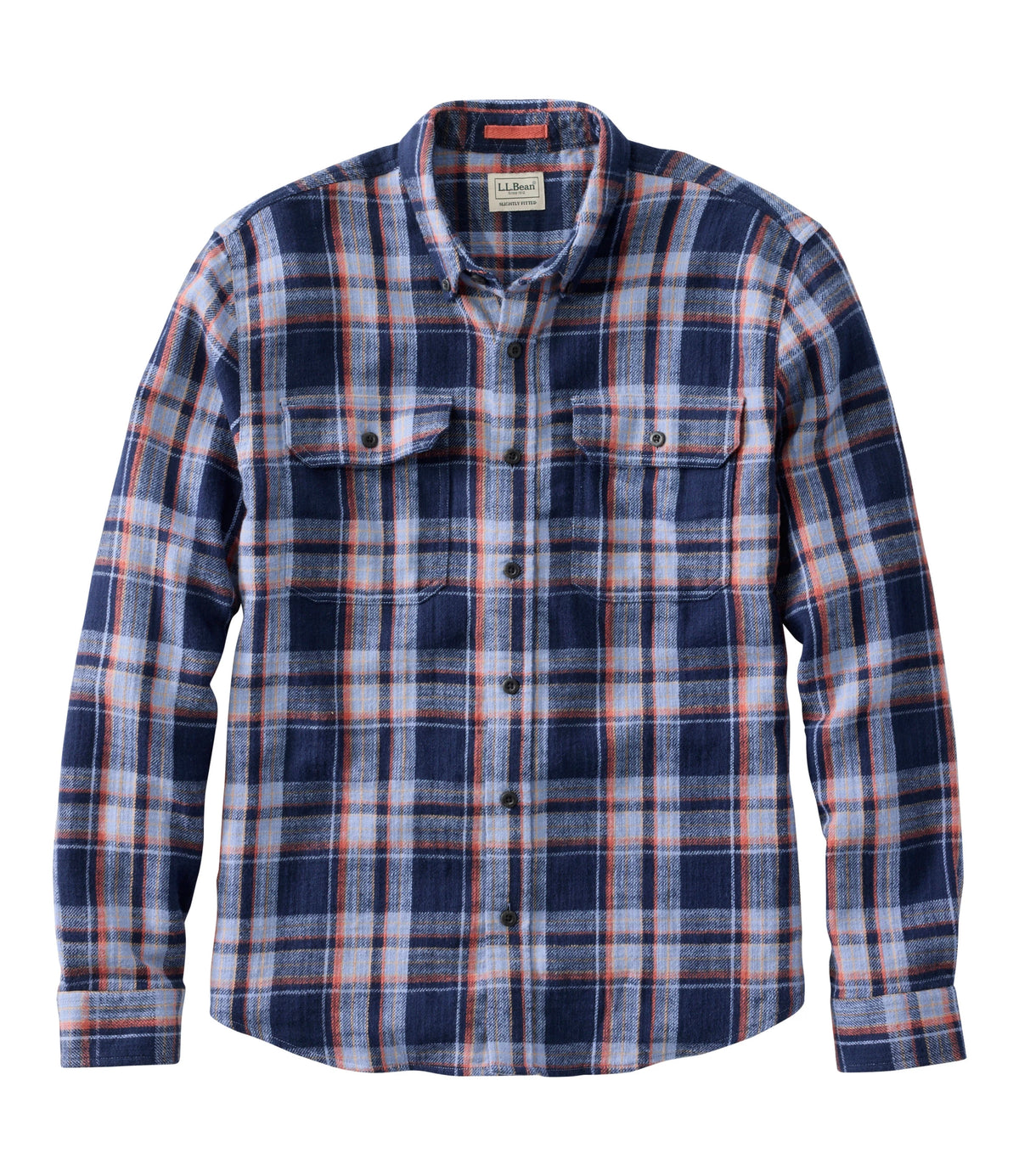 Men's Brushed Cotton Flannel Shirt - Barley