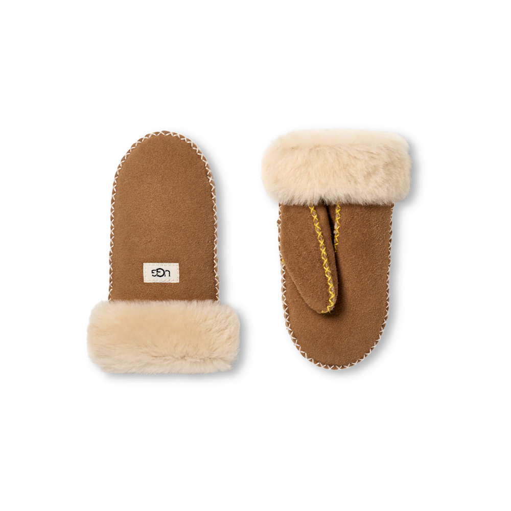 Kids' Water-Resistant Sheepskin Mittens