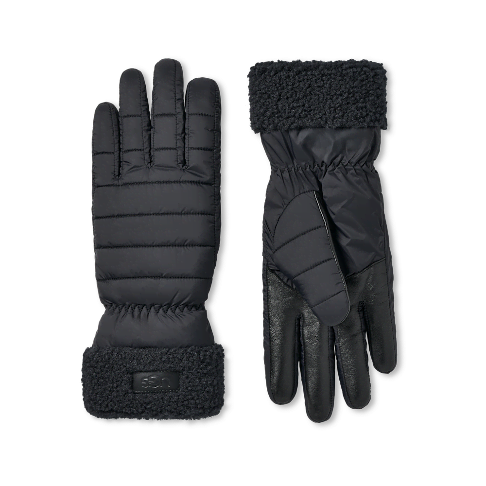 Recycled Nylon Cuff Gloves - Oyster