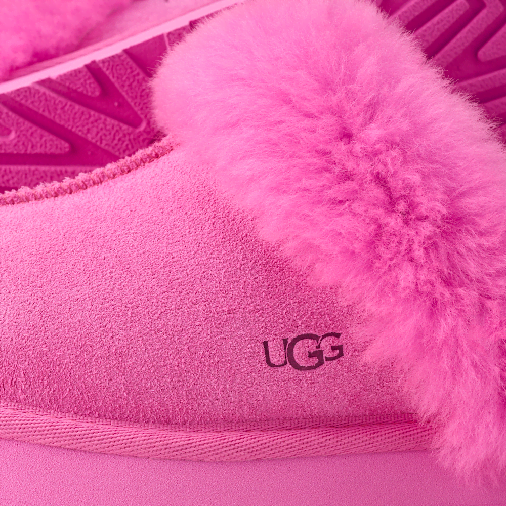 Kids' Suede Platform Slippers - Sand