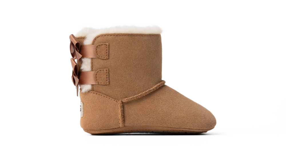 Baby Suede Bow Boot - Ribbon Candy