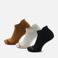 3-Pack Half-Cushion No-Show Socks