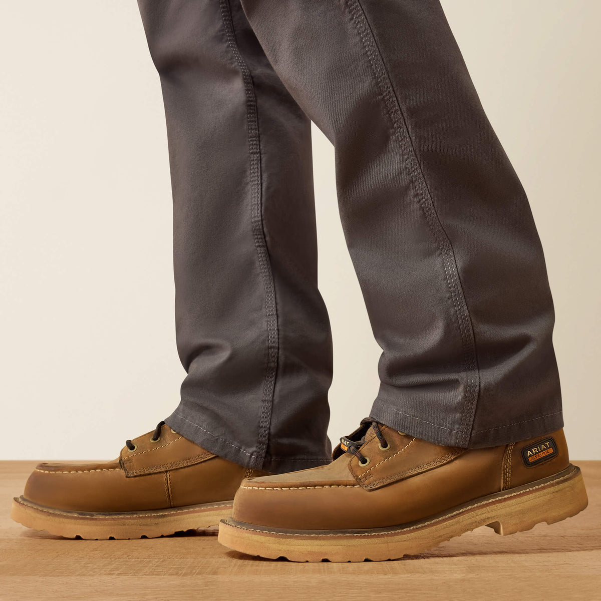 Men's Relaxed Stretch Canvas Work Pants - Khaki