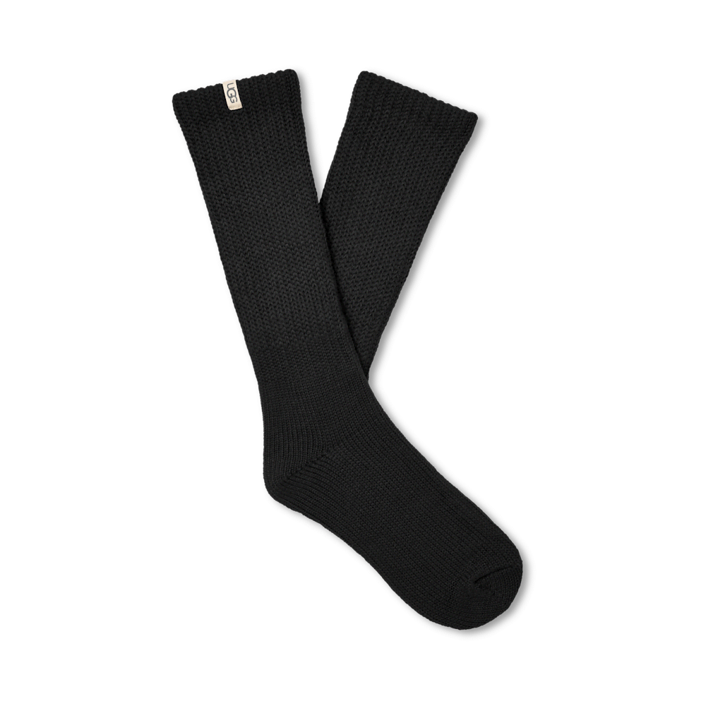 Slouchy Cotton Blend Crew Socks - Allspice