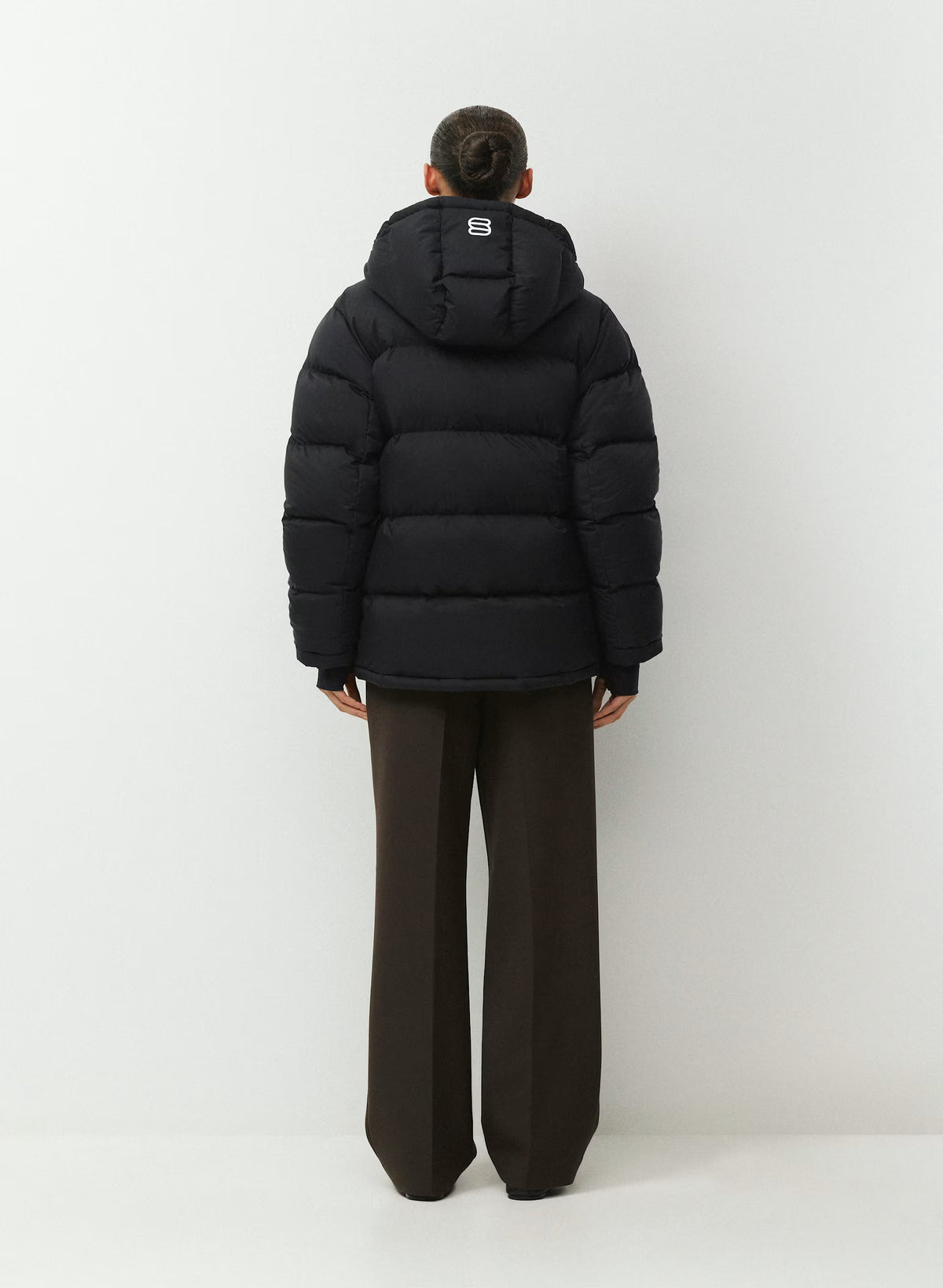 Long Down Puffer Jacket - Blue