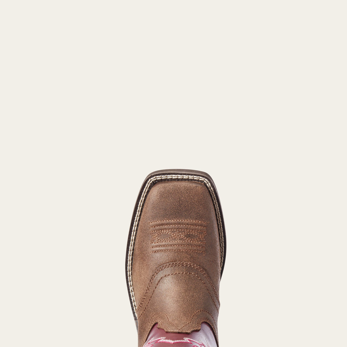 Women's Iridescent Leather Western Boots - Cider