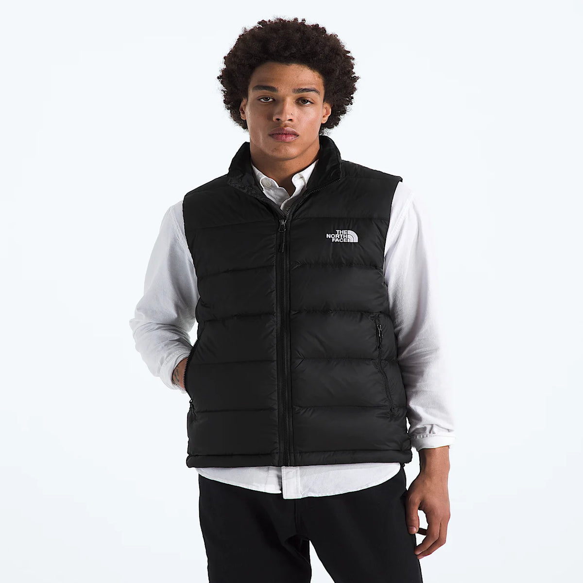 Men's Down Insulated Vest - Black