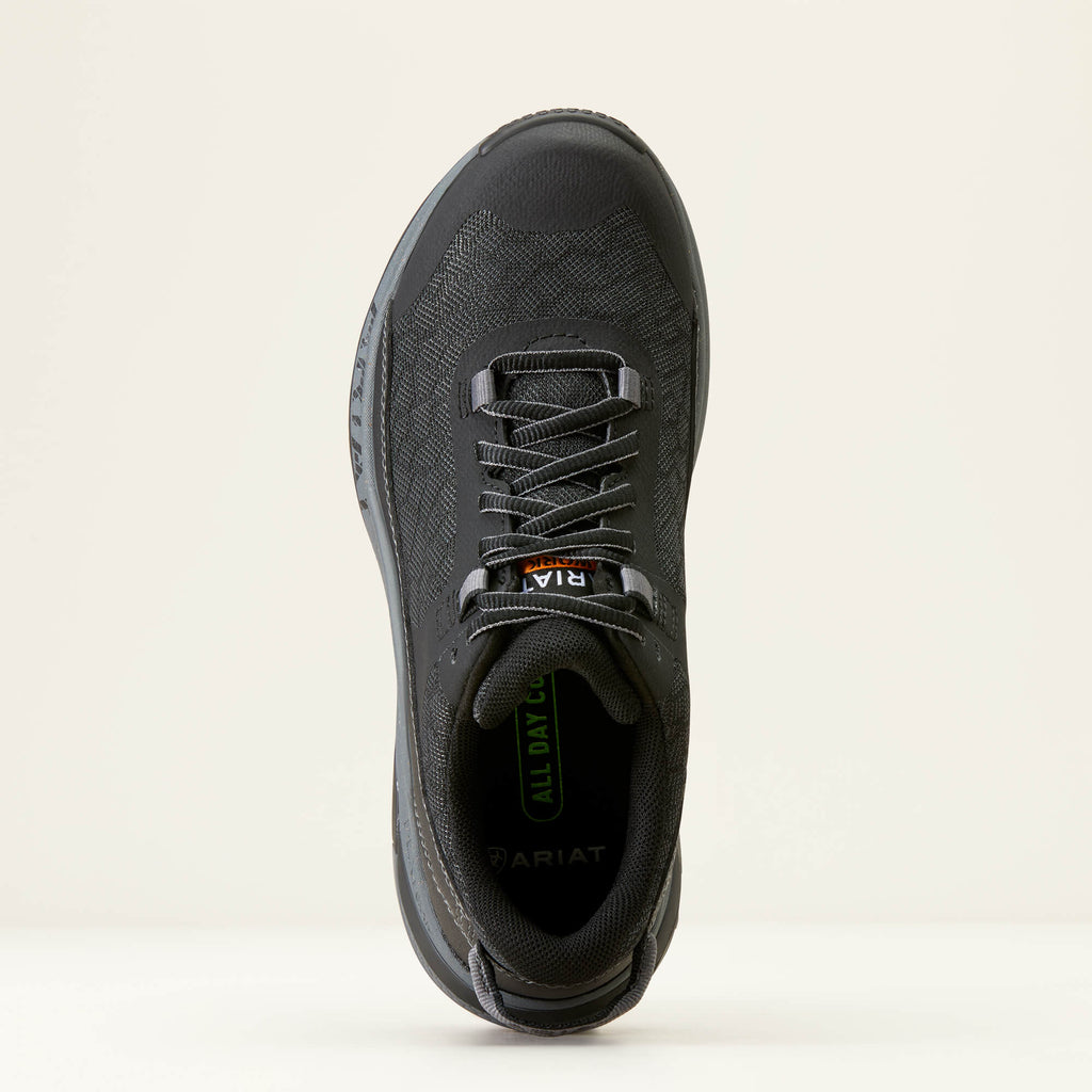 Women's Slip-Resistant Work Shoes - Black
