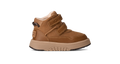 Toddler Leather And Suede Sneaker - Chestnut
