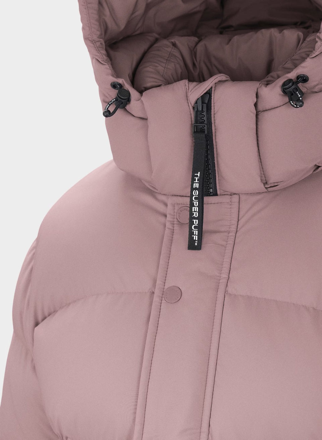 Long Down Puffer Jacket - Blue