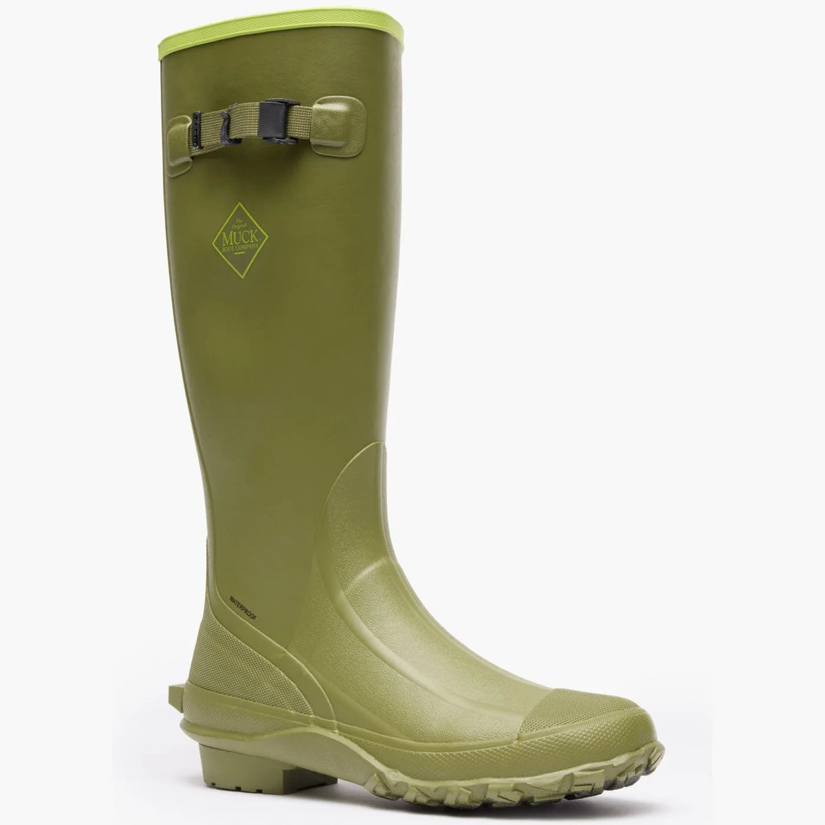 Men's Waterproof Tall Work Boots - Olive