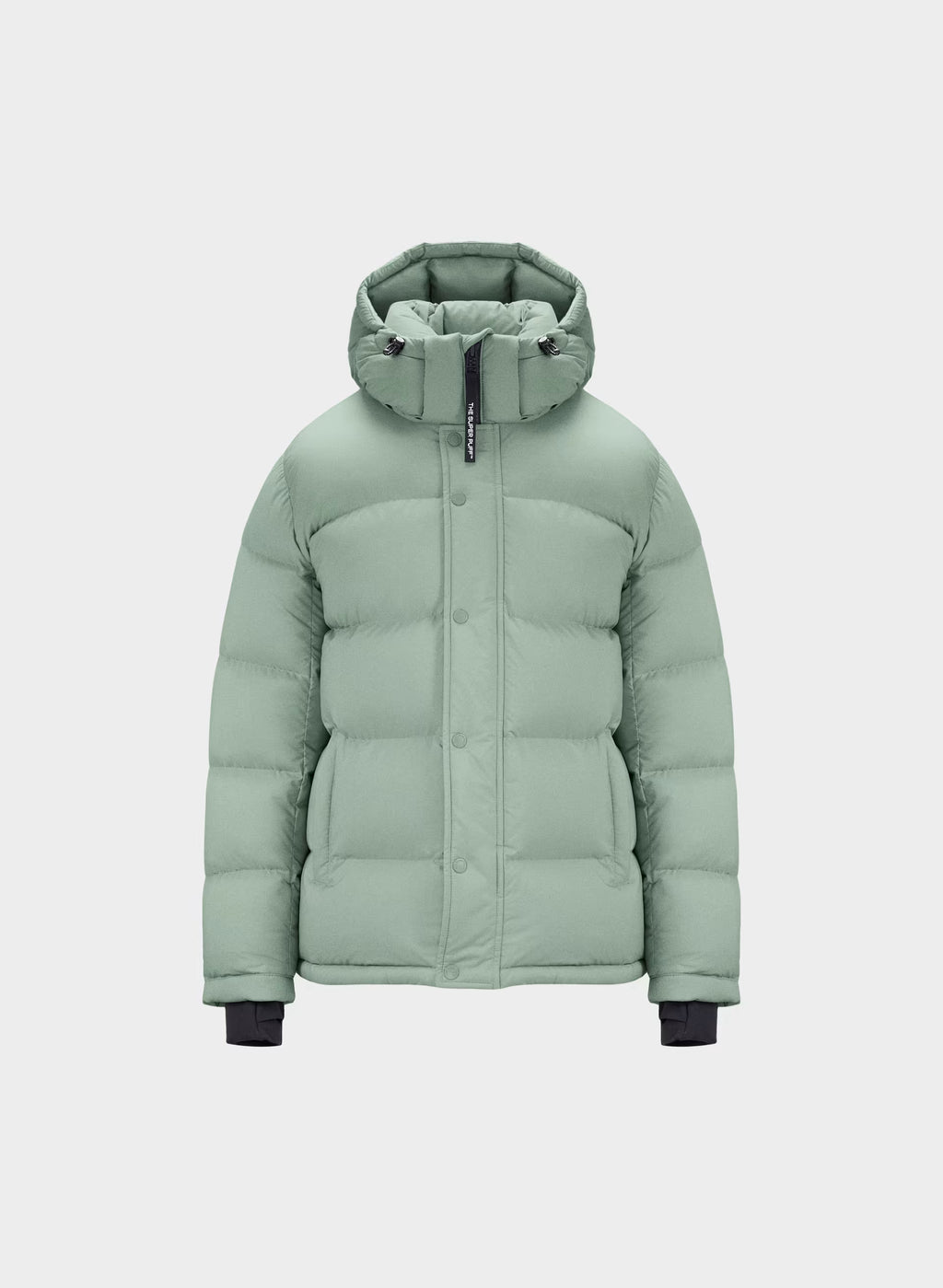 Long Down Puffer Jacket - Blue