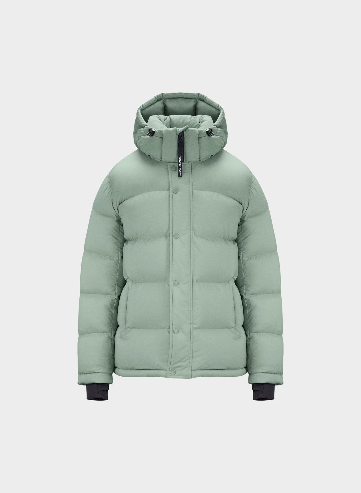 Long Down Puffer Jacket - Blue